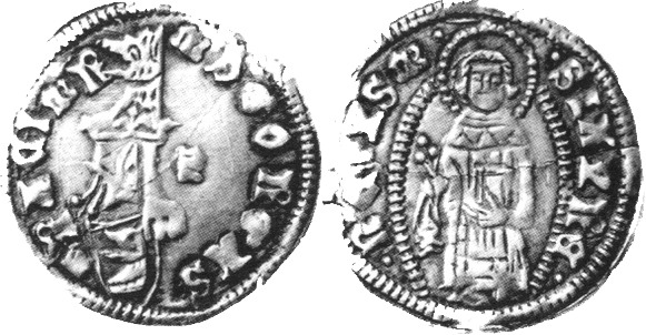Serbia - 1 dinar - ND(1365-1421) ǀ Porodica Balsic