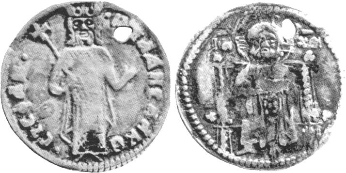 Serbia - 1 dinar - ND(1314-1324) ǀ Stefan Vladislav II