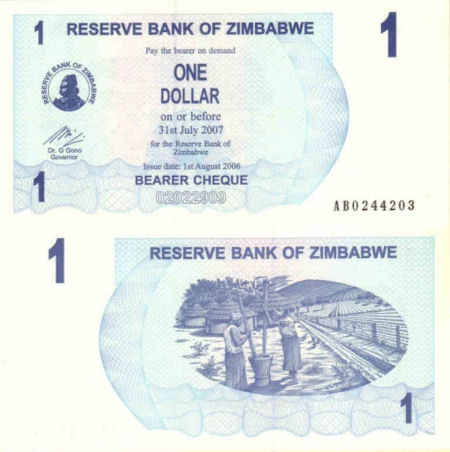 Zimbabwe - 1 dollar
